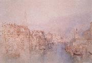 J.M.W. Turner The Grand Canal looking towards the Dogana oil